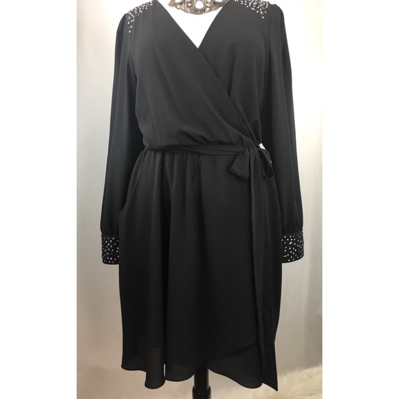 NWOT City Chic studded dress w/pockets - Picture 2 of 8